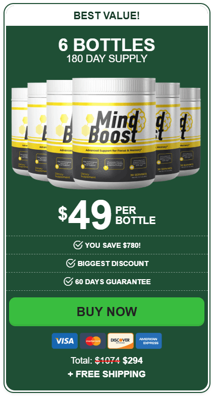 mind boost 6 jars price